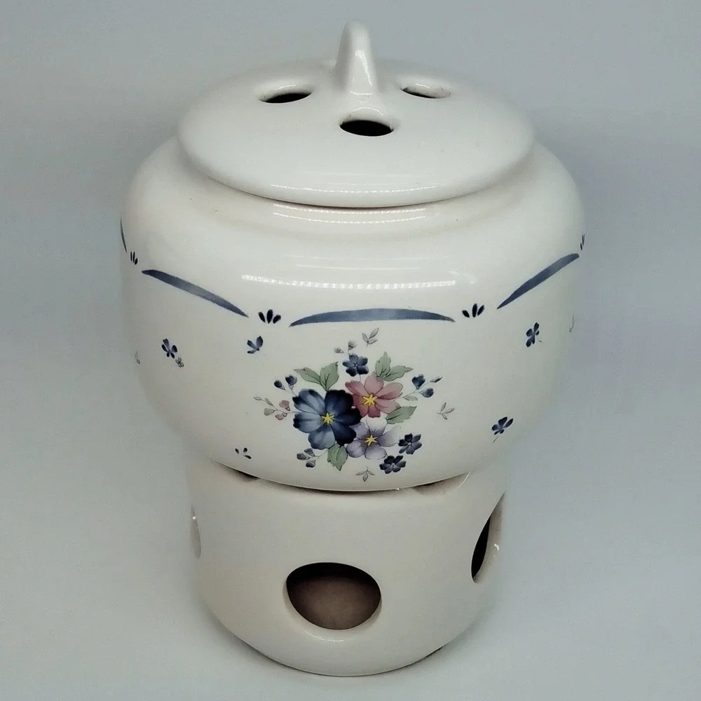 Vtg 1980s Potpourri Press Room Scenter/Fragrance Warmer Candle Simmer Pot